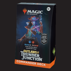 Commander: Forajidos de Cruce de Truenos ESPAÑOL: "Quick Draw" Commander Deck