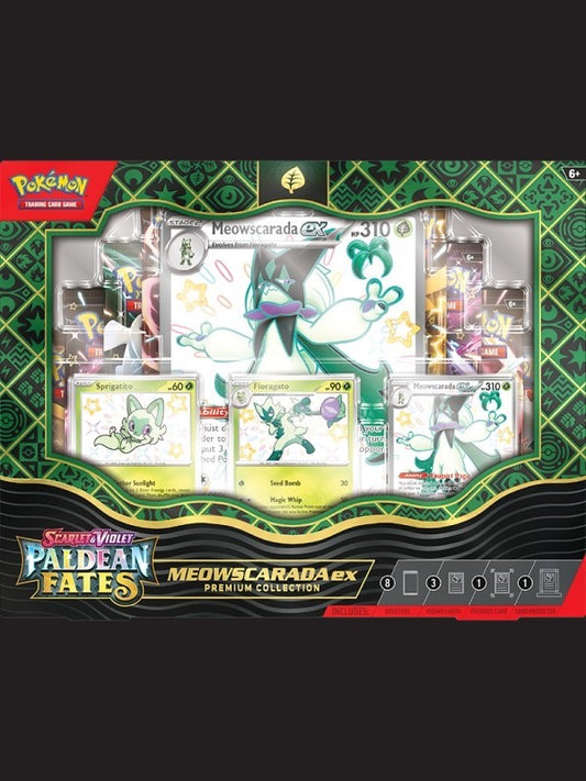 Colección Meowscarada EX Paldean Fates Premium Collection Español - Pokemon TCG