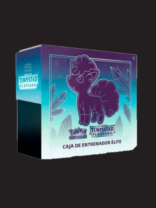 Caja de entrenador Élite Espada y Escudo Tempestad Plateada. Español. Pokemon TCG